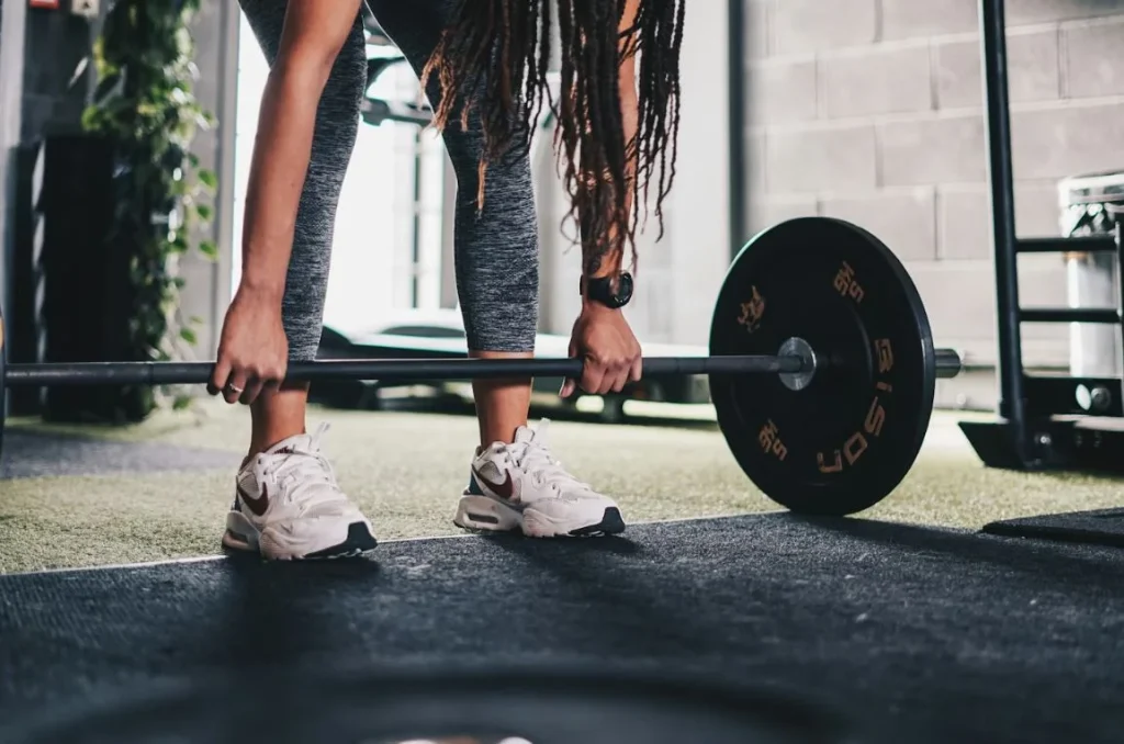 barre crossfit fille